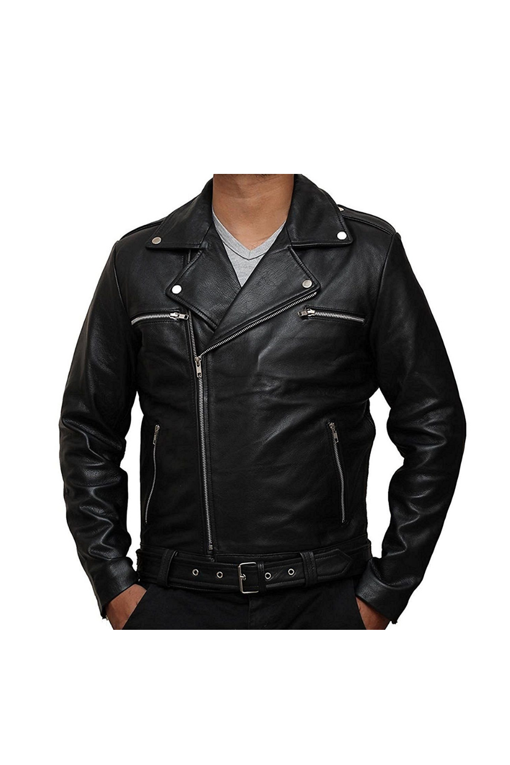 negan leather jacket