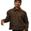Mutimer Brown Leather Jacket